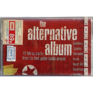 Cassette Tape เทปคาสเซ็ตเพลง The Alternative Album 18 เพลง ลิขสิทธิ์ ซีล Radiohead Coldplay The Verve Embrace Doves