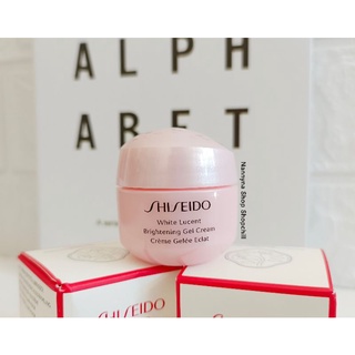 🔥สินค้าขายดี🔥ครีมบำรุงผิวหน้ากระจ่างใสลดเลือนจุดด่างดำ จาก Shiseido White Lucent Brightening Gel Cream