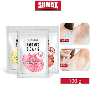 Sunness  เมล็ดถั่วสําหรับกําจัดขนตามร่างกาย 10 สี