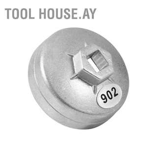 เครื่องมือประแจฝากรองน้ํามันอลูมิเนียมสําหรับรถยนต์ House.Ay 67 มม. 14 Flute