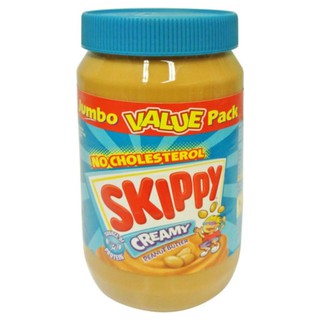 Skippy Creamy Peanut Butter สกิปปี้ เนยถั่วชนิดละเอียด 1000กรัม (แพคสุดคุ้ม)