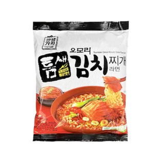 มาม่าเกาหลี รสกิมจิ ดั้งเดิม youus teumsae omori kimchi stew ramen 160g 오모리김치찌게 라면