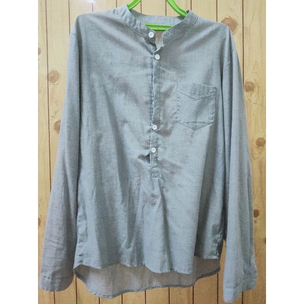 เสื้อเชิ้ตคอจีนผ้าบางๆใส่สบาย อก44 ราคาย่อมเยาว์ 400บาท 15$ 15usdt