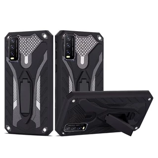 Case For Vivo Y17S/Y02T/Y12A/Y20/Y20i/Y12S วีโว่ เคสหุ่นยนต์ ไฮบริด มีขาตั้ง กันกระแทก
