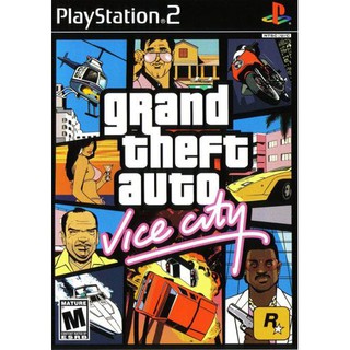 แผ่นเกมส์PS2 GTA Vice City ps2