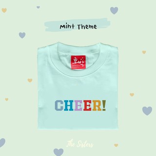 (TheSister) เสื้อยืดสกรีนลาย CHEER #เสื้อยืด #เสื้อยืดราคาถูก #KoreanStyle