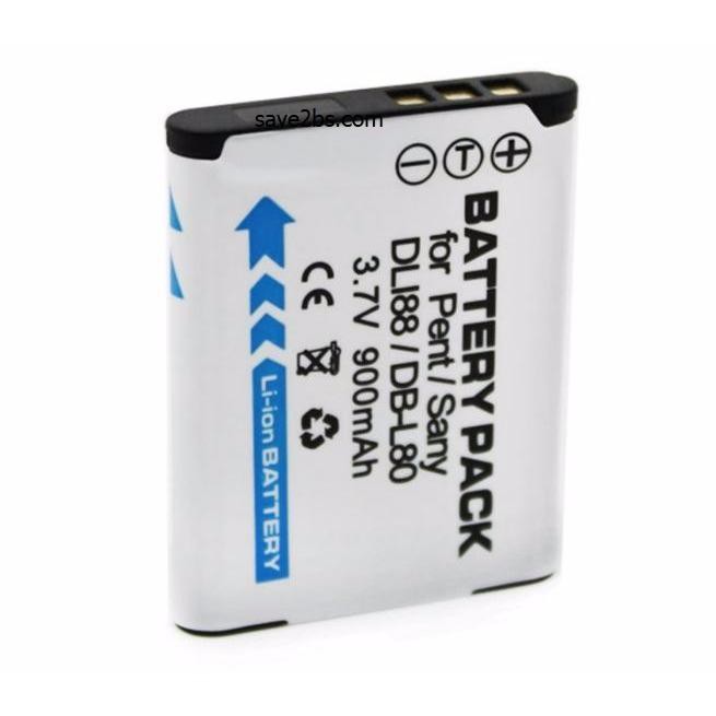 แบตกล้อง SANYO DB-L80 ใช้กับกล้องรุ่น : Xacti DMX-CG11, VPC-CG10, VPC-CG102