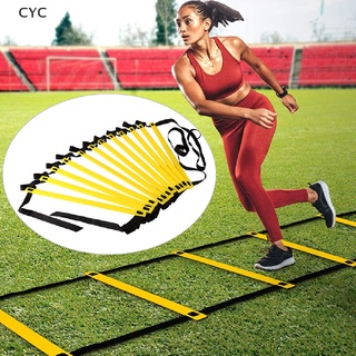 CYC Flexibility Agility Nylon Strap Jumping Fitness Speed Football Training Ladder CY