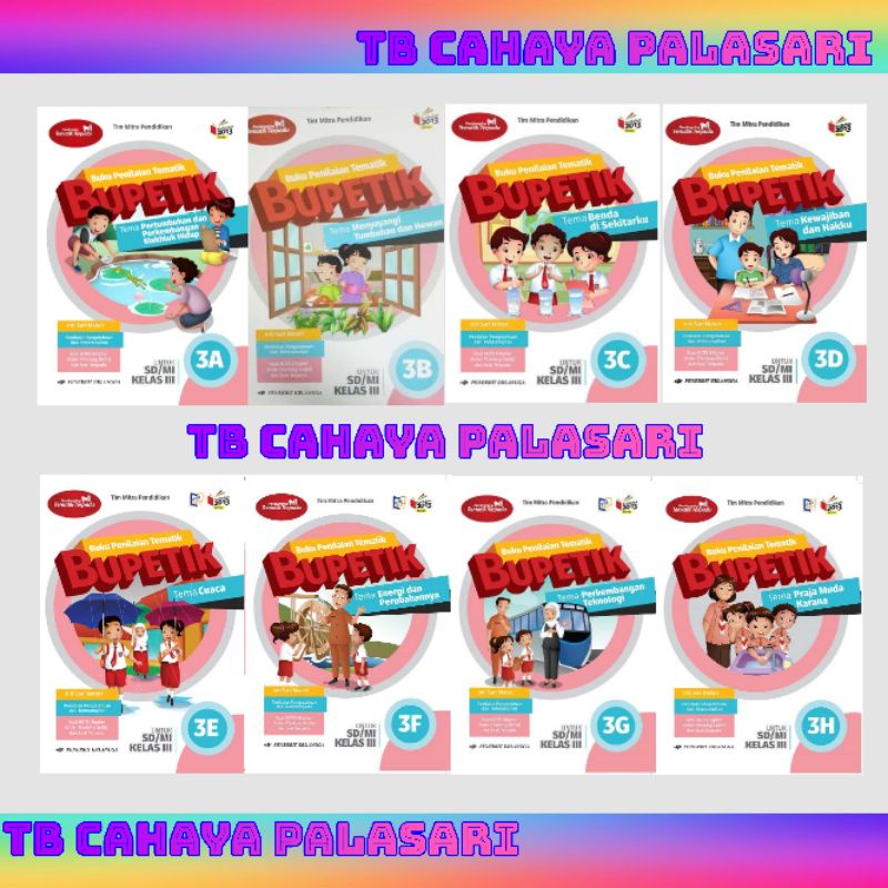 BUPETIK 3A 3B 3C 3D 3E 3F 3G 3H Thematic Assessment Book RALANGGA curriculum 2013 การปรับปรุง