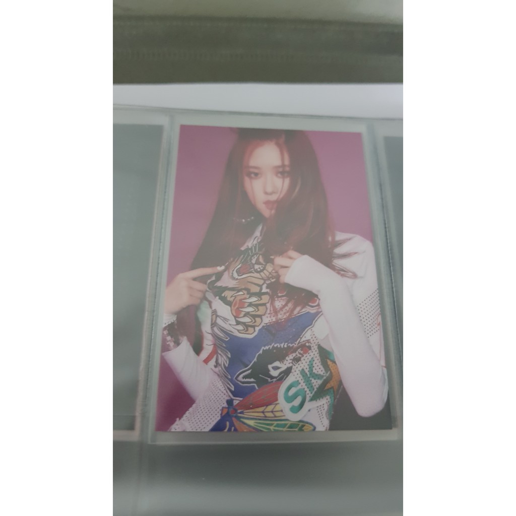 การ์ด โรเซ่ (Rose) จากอัลบั้ม DDU-DU DDU-DU CD JAPAN Edition ของแท้จากญี่ปุ่น รวมส่ง (Photocard ฟตก.