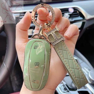 เหมาะสำหรับ 21 Tesla modelY key case รุ่น s/รุ่น 3 car key case สุภาพสตรี buckle