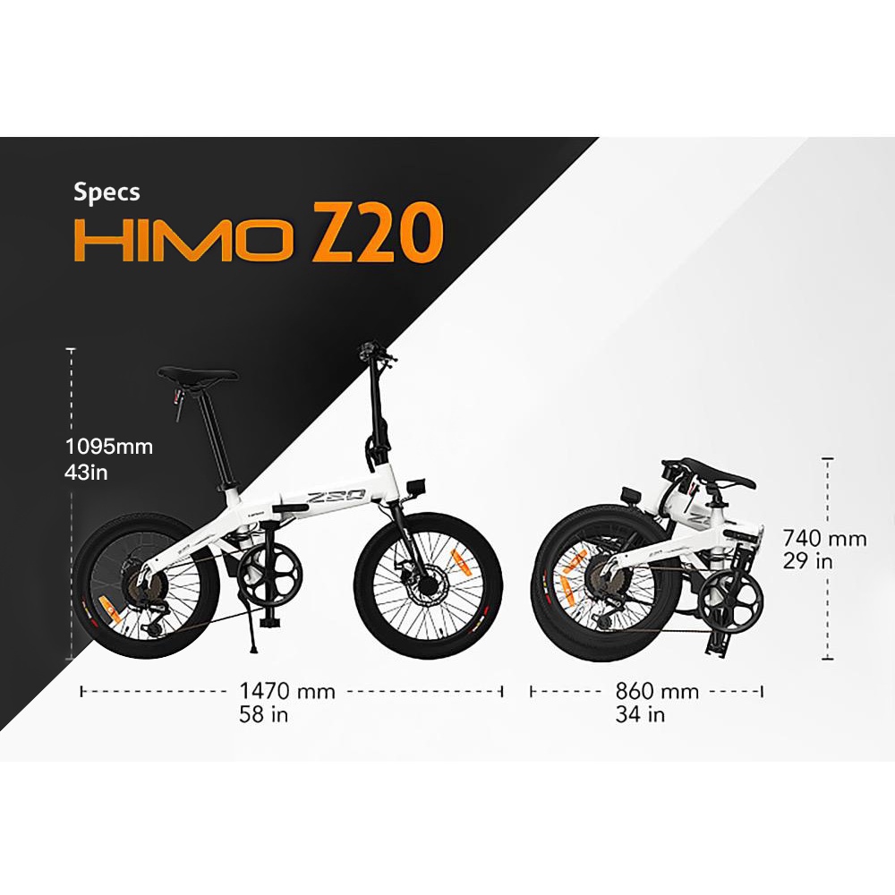 จักรยานพับไฟฟ้า Himo C20/Z20
