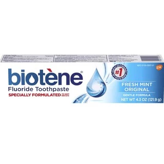 ยาสีฟัน Biotene ไบโอทีน สำหรับปากแห้ง น้ำลายน้อย ขนาด 121.9 กรัม มีของพร้อมส่ง