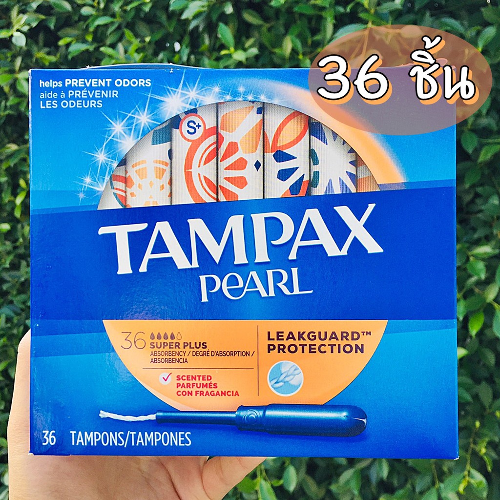 ผ้าอนามัยแบบสอด เหมาะกับวันมามาก 1 กล่อง (36 ชิ้น) Tampax ...