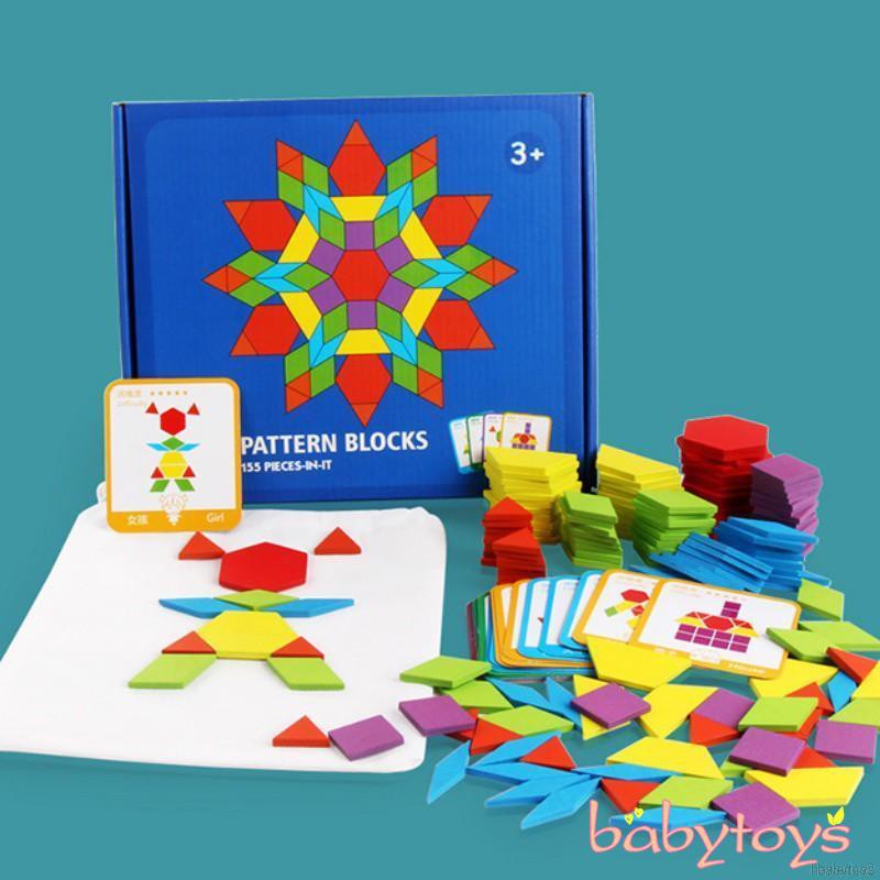 【COD】Ready Stock 155 Pcs Magnetic 3D Puzzle Jigsaw Tangram Game ...