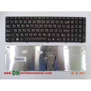 Keyboard LENOVO G570 สีดำ (ภาษาไทย-อังกฤษ)