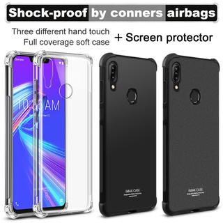 Imak เคส Asus Zenfone Max M2 ป้องกันการกระแทกป้องกันการกระแทกถุงลมนิรภัย ZB633KL เคส case ปกอ่อนมือถือเคสใสกันกระแทก