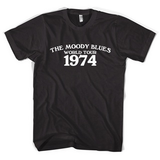 เสื้อยืดผ้าฝ้ายCOTTON เสื้อยืด พิมพ์ลาย The Moody Blues Prog Art Rock แฟชั่นสําหรับผู้ชาย 895745S-5XL