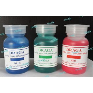 แม่สีน้ำพลาสติก อย่างดี มี5สี จากเยอรมัน ยี่ห้อดราก้า DRAGA แม่สี