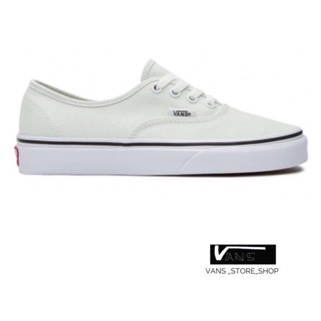 vans authentic blue flower true white