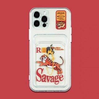 RichBlackcase แท้ 💯Lucky Tiger เคสใสใส่บัตร ส่งฟรี✅