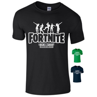 ความแปลกใหม่พิมพ์สวมแฟชั่นเสื้อยืดเด็กโชคดี F0Rtnite การเล่นเกม ผ้าฝ้ายระบายอากาศได้สะดวก ;&lt;}