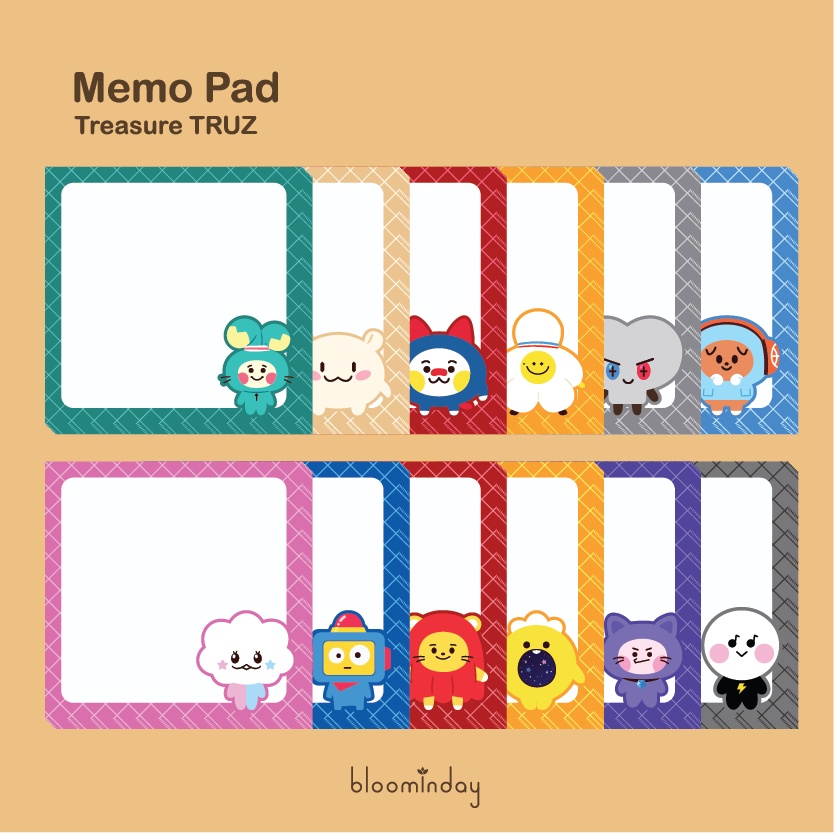 Truz Treasure Pad Memo