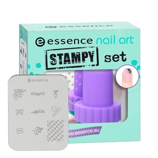 ของแท้/พร้อมส่ง Essence Nail Art Stampy Set 01 เอสเซนส์ อุปกรณ์สำหรับทำเนลอาร์ท