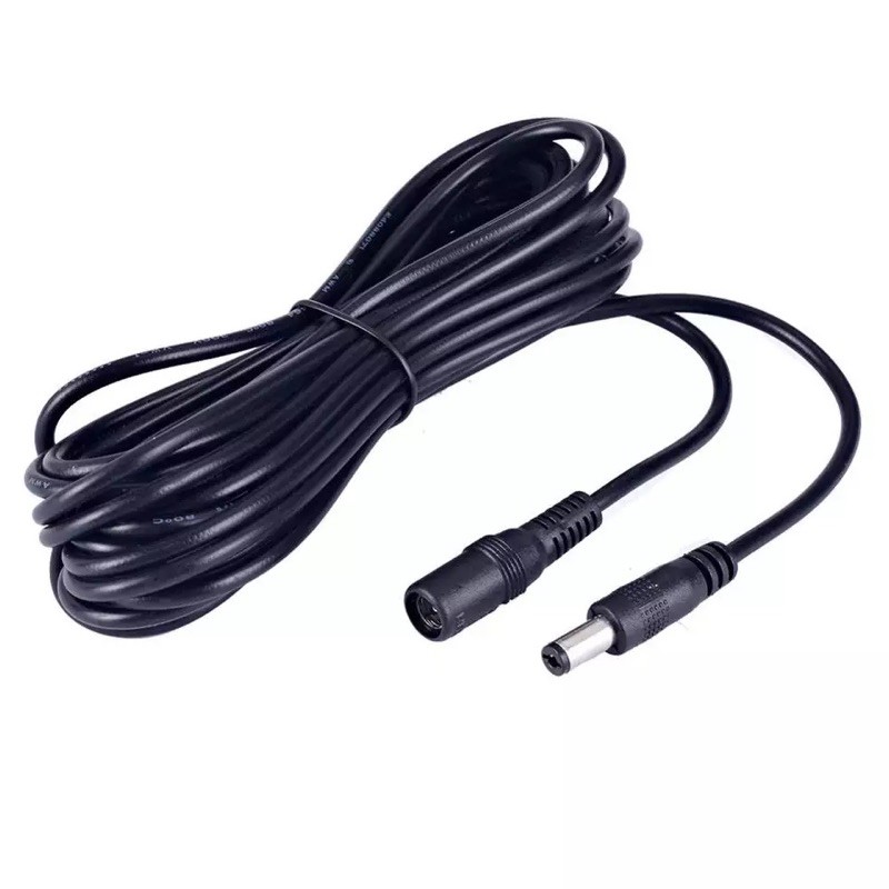 DC 1M 3M 5M 10M 2.1มม.X 5.5มม.ปลั๊ก12V สายไฟบ้านกล้องวงจรปิด LED Strip