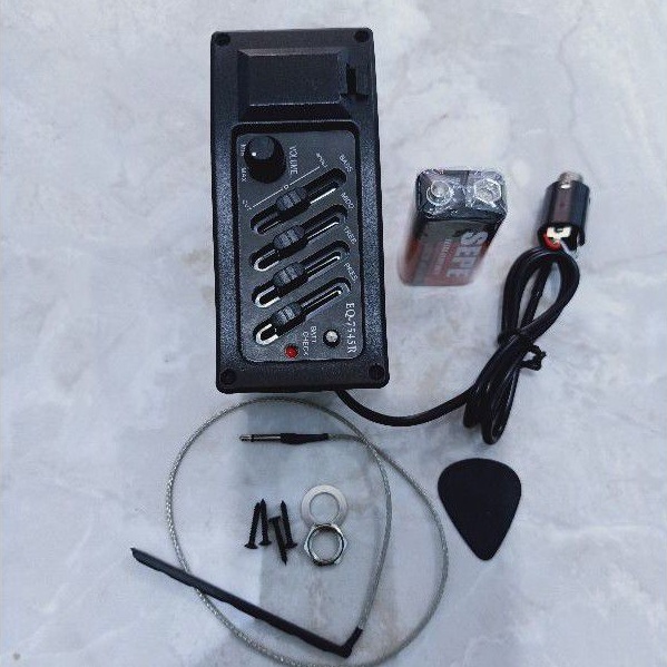 ปรีแอมป์ EQ 7545 R - ปิ๊กกีตาร์โปร่ง _ Equalizer 7545R