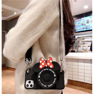 Cartoon Mickey Minnie Samsung Galaxy A52S A22 A02 A32 A52 A72 5G A7 A9 2018 A8+ A6+ J4+ J6+ J8 A8 A6 J4 J6 plus เคสมือถือ Soft TPU Case เคสโทรศัพท์ Coin purse กล้อง