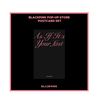 Blackpink POP-UP STORE POSTCARD SET