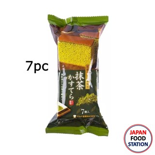 MARUTO MATCHA KASUTERA (14801) ขนมเค้กไข่สไตล์ญี่ปุ่นรสชาเขียว ขนมเค้กฟองน้ำ 170G JAPANESE CAKE