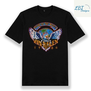 เสื้อยืดผ้าฝ้ายพิมพ์ลาย เสื้อยืดแขนยาว พิมพ์ลาย Van Halen Edie Van Halen เหมาะกับเป็นของขวัญ