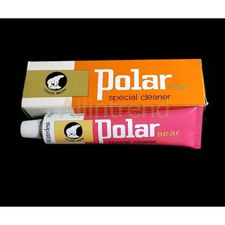 ครีมทำความสะอาดเครื่องหนัง และขัดเงา ยี่ห้อ Polar bear special cleaner