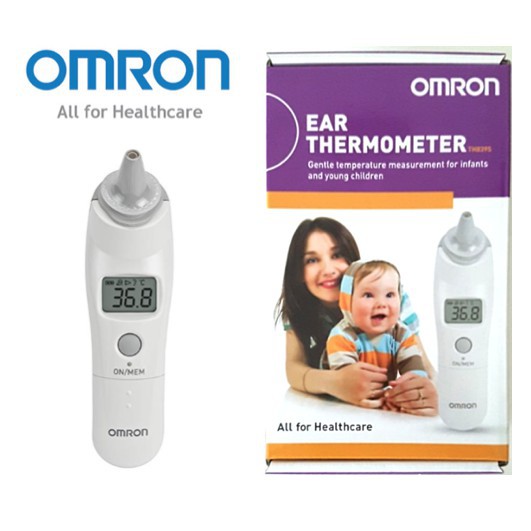 Omron Ear Thermometer เครื่องวัดอุณหภูมิอินฟราเรดทางหู รุ่น TH839S
