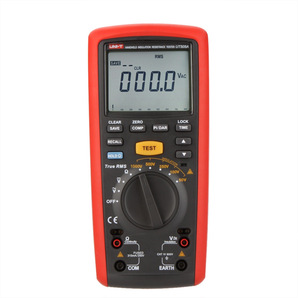 UNI-T UT505A Handheld Insulation Resistance Teste