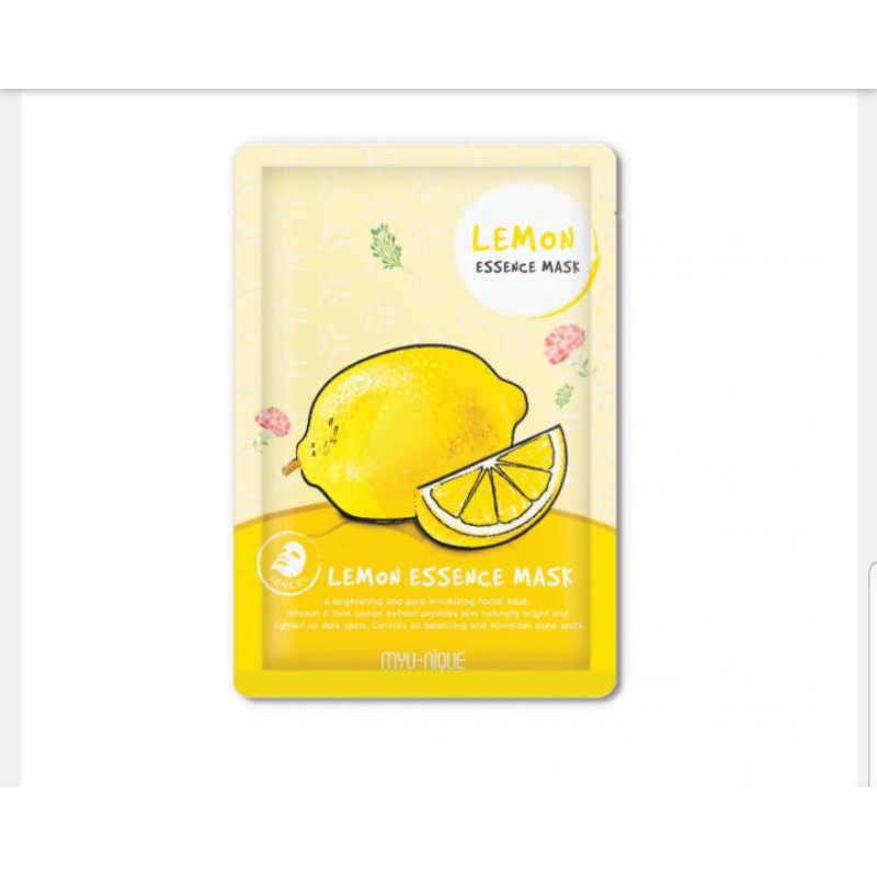 MYU NIQUE Lemon essence mask