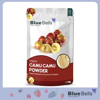 ผงคามู คามู 100 กรัม วิตามินซีสูงมาก บำรุงผิวใส ชะลอวัย วิตามินซีสูงมาก Blue Bells Camu Camu Powder USDA Organic 100 g