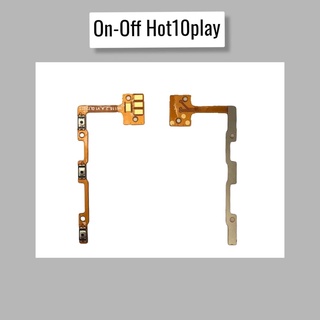 On-Off Hot10play แพรเปิด-ปิดHot10play on-off Infinix Hot10play แพรสวิต ปิด-เปิด  สินค้าพร้อมส่ง