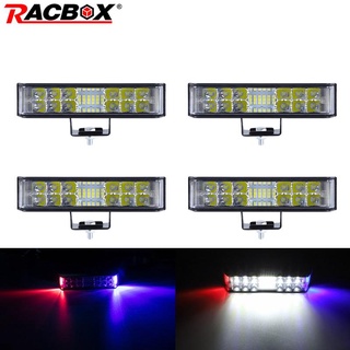 6 Inch Led Bar Work Light Headlights 12V 24V Driving Fog Lamp DRL For Auto Motorcycle Truck Boat Tractor Trailer Offroad