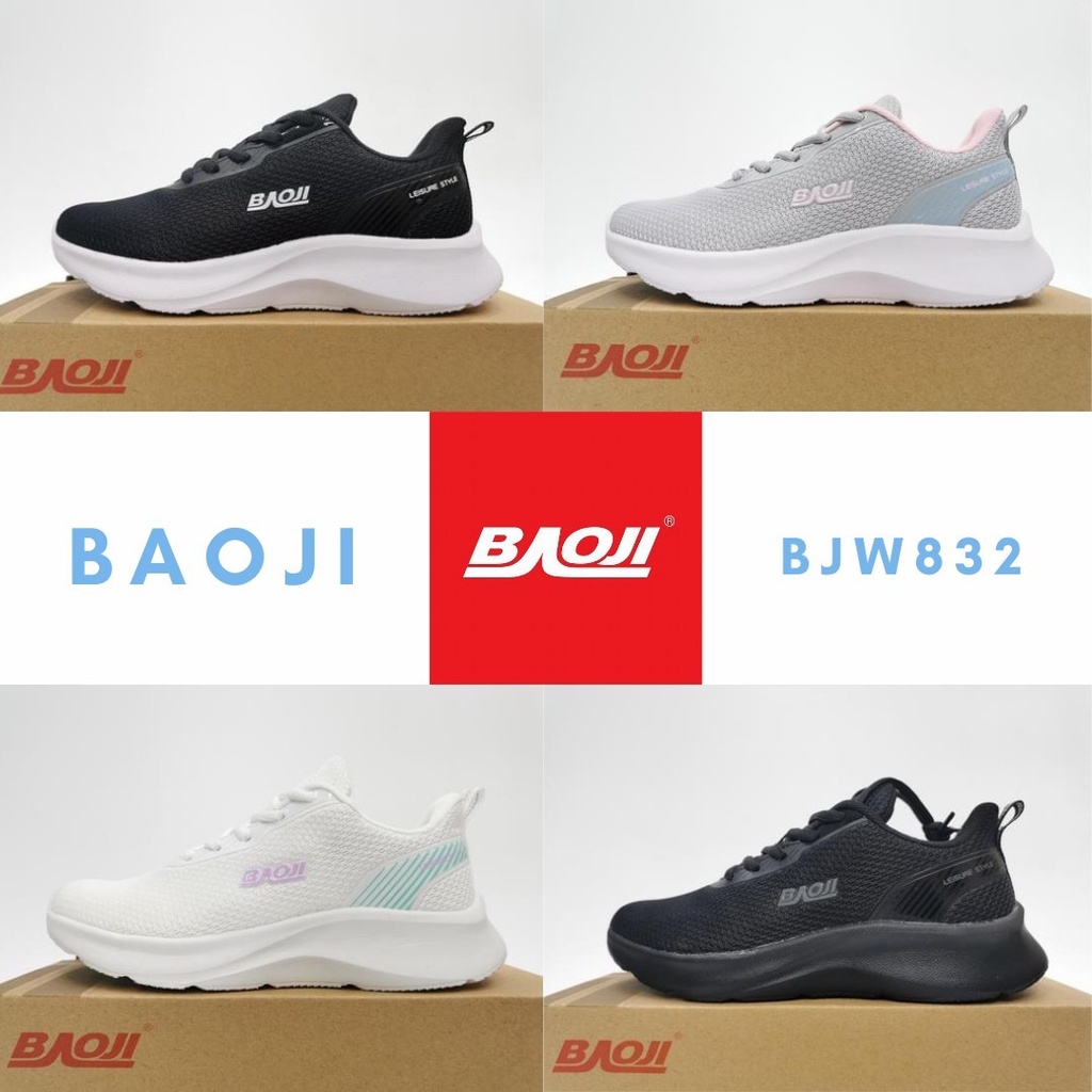 Baoji832 รองเท้าผ้าใบบาโอจิ รองเท้าผ้าใบผู้หญิง รุ่น bjw832