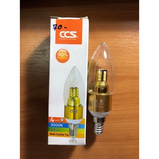 หลอดไฟ LED Blub Candle E14 4W Warmwhite "CCS"