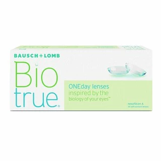 คอนแทคเลนส์ รายวัน Bausch & Lomb Biotrue ONEday บอชแอนด์ลอมบ์ (กล่อง : 30 ชิ้น)โปรตัดฝา