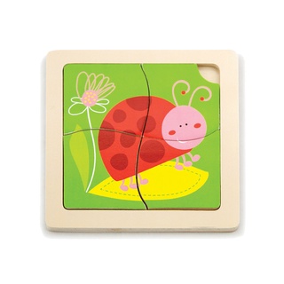 [Ladybug] Viga Toys Handy Flat Puzzle ตัวต่อจัมโบ้สำหรับเด็กเล็ก นำเข้าจากประเทศเยอรมัน