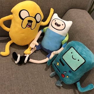 ตุ๊กตายัดนุ่น รูปการ์ตูน Adventure Time Finn And Jake น่ารัก เหมาะกับของขวัญ ของเล่นสําหรับเด็ก