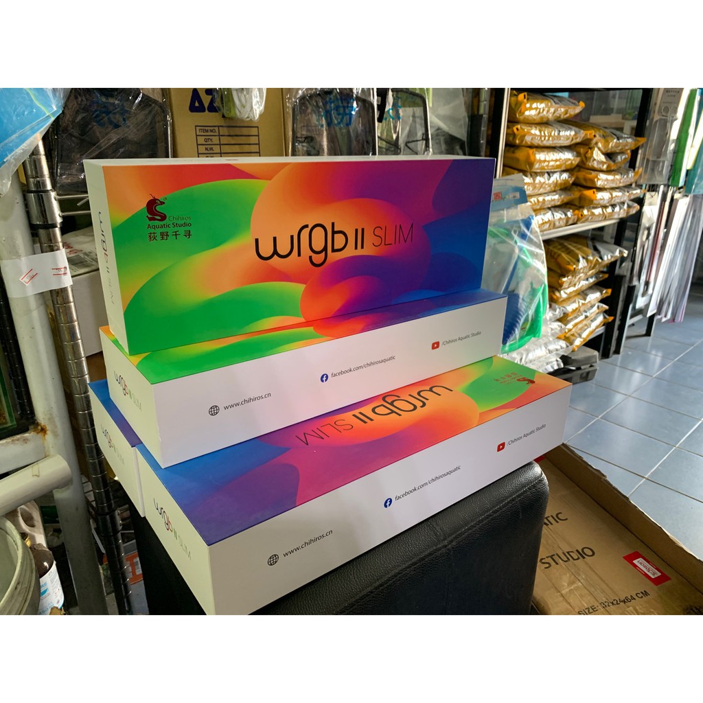 ไฟ LED Chihiros slim ประกันศูนย์ ตู้ไม้น้ำ WRGB Slim W2 ขนาด 30 45 60 90cm. ชิฮีรอส Chihiros WRGB 2 Slim ประกัน 1 ปี - รูปที่ 3