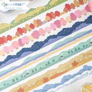 เทปวาชิ เทปวาชิ สําหรับตกแต่งสมุดไดอารี่ 1 ม้วน
