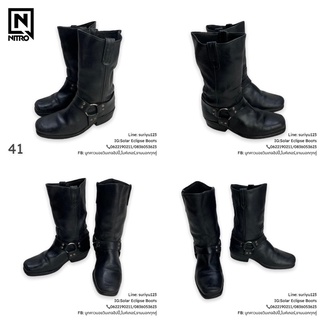 บูทคาวบอย Nitro Boots หนังแท้