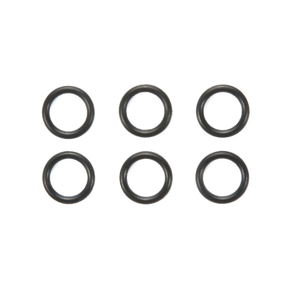 Tamiya 94812 - Rubber Rings For 13-12mm Double Aluminum Rollers (6pcs)